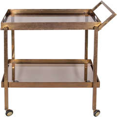 Italian Bronze Serving Cart